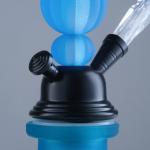 Кальян "Тайшет", маленький, шахта шар, 27 см, d чаши-5 см, синий