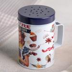 Ёмкость для сыпучих продуктов Coffee, 100 мл, 7?5,5?8 см, с отверстиями и ручкой