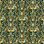 Бумага упаковочная мелованная "Damask Luxury", 70x100 см, 5 дизайнов ассорти, ЗОЛОТАЯ СКАЗКА, 591590