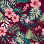 Бумага упаковочная мелованная "Tropics" 70x100 см, 5 дизайнов ассорти, ЗОЛОТАЯ СКАЗКА, 591593