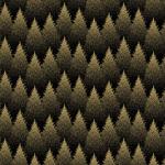 Бумага упаковочная новогодняя "Black&Gold" 70x100 см, 5 дизайнов ассорти, ЗОЛОТАЯ СКАЗКА, 591584