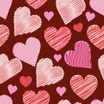 Бумага упаковочная мелованная "Love", 70x100 см, 5 дизайнов ассорти, ЗОЛОТАЯ СКАЗКА, 591595