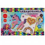 AQUABEADS600-MULART3 315509 Набор для детского творчества аквамозаика 600 бусин, единороги МУЛЬТИ АРТ