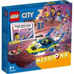 LEGO. Конструктор 60355 "City Water Police Detective Missions" (Детективные миссии водной полиции)