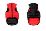 AiryVest Курточка двухсторонняя ЭйриВест, размер XS 22, красно-черная. Спина: 33-35 см, объем груди: 20-22 см