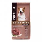 #(C)МИРАТОРГ Black Angus Extra meat Полнорационный сухой корм с говядиной для взрослых собак средних пород старше 1 года 10 кг 30%