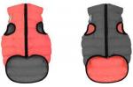 AiryVest Курточка двухсторонняя ЭйриВест, размер M 40, кораллово-серая. Спина: 63-66 см, объем груди: 38-40 см