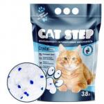 Cat Step Наполнитель силикагель Arctic Blue 1,67 кг*3,8л*8 (Мт-126)