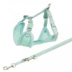TRIXIE 15565 Шлейка с поводком для щенка Junior 26-34 см/10 мм, 2.00 м, мятный