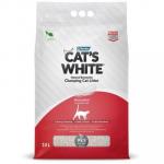 Наполнитель Cat's White Natural 10л*8,55 кг комкующийся натуральный