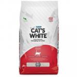 Наполнитель Cat's White Natural 20л*17,1 кг комкующийся натуральный