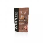 #(C)WINNER Extra Meat Корм пауч полнорационный для взрослых кошек всех пород с Курочкой в соусе 80 гр *24 40%