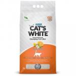 Наполнитель Cat's White Orange 5л*4,3 кг комкующийся с ароматом апельсина