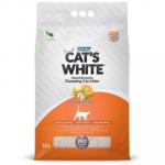 Наполнитель Cat's White Orange 10л*8,55 кг комкующийся с ароматом апельсина