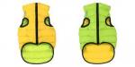 AiryVest Курточка двухсторонняя ЭйриВест, размер S 35, салатово-желтая. Спина: 45-47 см, объем груди: 32-35 см
