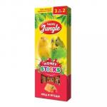 HAPPY JUNGLE Палочки для птиц мед+ягоды 3 шт *22