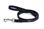 GRIPALLE 18-150S 4138 Поводок нейлоновый прорезиненный для собак, стальная фурнитура 18 мм*150 см, Черный *30