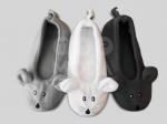 Тапочки женские модель "Балетки - Мышки"