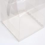 PVC Коробка для торта 20 х 20 х 20 см