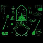 Пазлы светящиеся «Магия в замке», 88 деталей