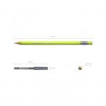 Набор карандаш механический НВ, 0.5 мм, ErichKrause Vivo + 20 грифелей, микс (цена за 1 шт.)