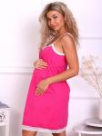 Арт.3052 Сорочка для беременных и кормящих «Алина» цвет малина