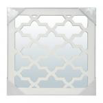 QWERTY Зеркало декоративное "Венеция", 40*40 см, белый /6