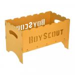 BOYSCOUT   Мангал 500х300х300х1,5 мм, складной GOLD, с сумкой