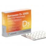 Витамин D3 2000 МЕ ВИТАМИР, 120 таблеток