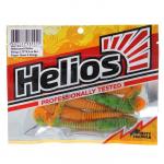 Виброхвост Helios Minoga 9,5 см Pepper Green &amp; Orange HS-17-018 (набор 5 шт)