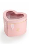 Коробка сердечко 23*20*16,5 см (SF-7425) розовый