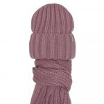 Шапка+шарф молодежный двухслойный Grandcaps