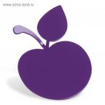 Крючок одинарный Fairytale leaf violet 7,5x1,5x11 см