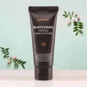 AYOUME BLACK SNAIL PRESTIGE Пенка для умывания с муцином черной улитки, 60мл