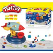 Набор для лепки из теста Play-Toy Ракета (SM8064)