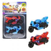 1TOY CrashFest Moto мотобайк фрикционный, разборный, 2  штуки