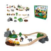 BRIO Игровой набор Сафари, 26 элементов 69,8х54,6х9  см., кор. 34,5х34,5х12  см.