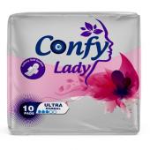 Прокладки гигиенические CONFY Lady ULTRA NORMAL, 10шт