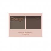 Divage Набор Теней Для Бровей Waterproof Brow Powder Set Ж  №01