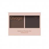 Divage Набор Теней Для Бровей Waterproof Brow Powder Set Ж  №02