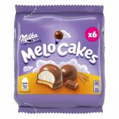 Печенье с суфле покрытое молочным шоколадом (Milka Melo-Cakes) 100 гр