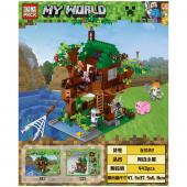 Конструктор PRCK My World: Рыбацкая хижина 443 дет. (63122)