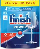 Таблетки для п/машины "Finish Poweball Power All in 1 " 80 таб