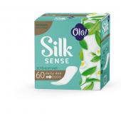 Прокладки ежедневные OLA! Silk Sense DAILY DEO Зеленый чай уп.60