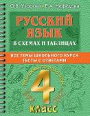 Узорова О.В. Русский язык в схемах и таблицах. Все темы школьного курса 4 класса с тестами.