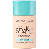 Vivienne Sabo Матирующий тональный крем/ Mattifying foundation/ Fond de teint Matifiant ""Shakefoundation matt"" тон 02