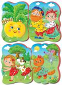 ВладиТ Мягкие пазлы Baby puzzle Сказки "Репка" NEW