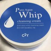 C2Y Очищающий крем с гиалуроновой кислотой Pure Aqua Whip Cleansing Cream 300 мл