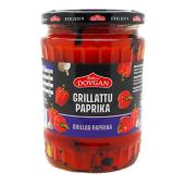 Паприка печеная Dovgan Grillattu paprika 530/450 г