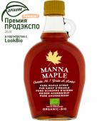 Сироп кленовый MANNA MAPLE, ОРГАНИКА, Канада, ст.бут, 250г.